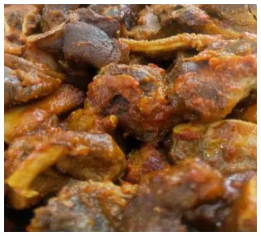 Peppered Goat Meat